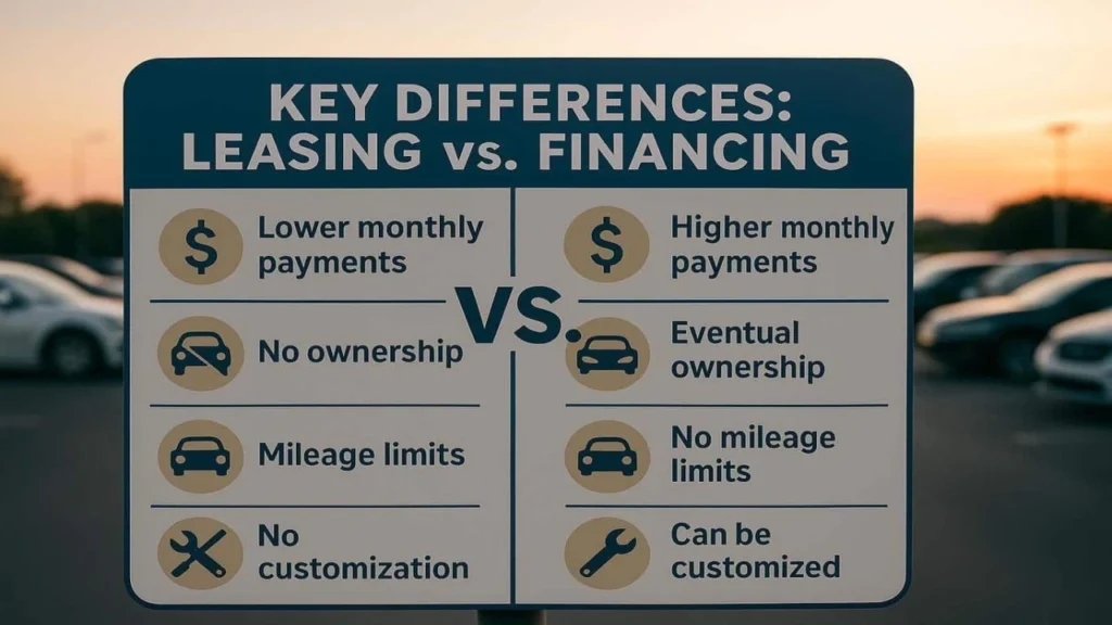 Leasing vs. Financing through Kia Finance